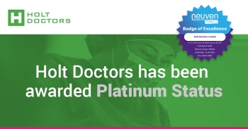 Holt Doctors achieves platinum status with an outstanding 98.85% audit score!