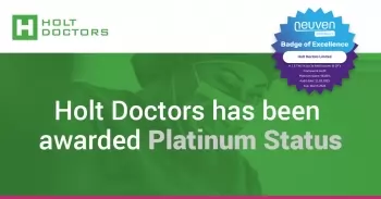 Holt Doctors achieves platinum status with an outstanding 98.85% audit score!